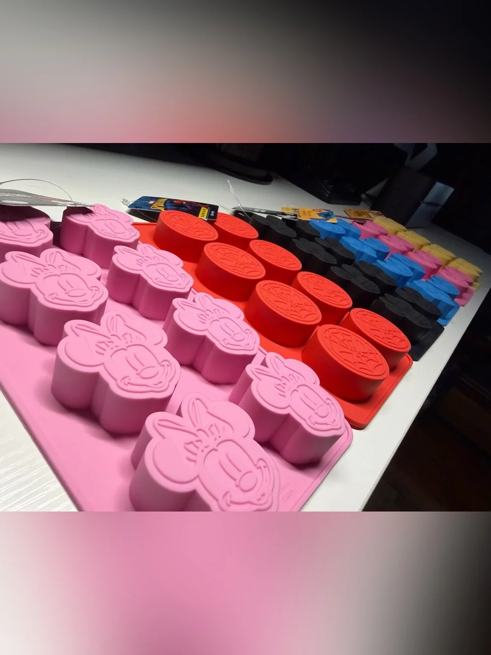 Disney Silicone Character Ice Trays.